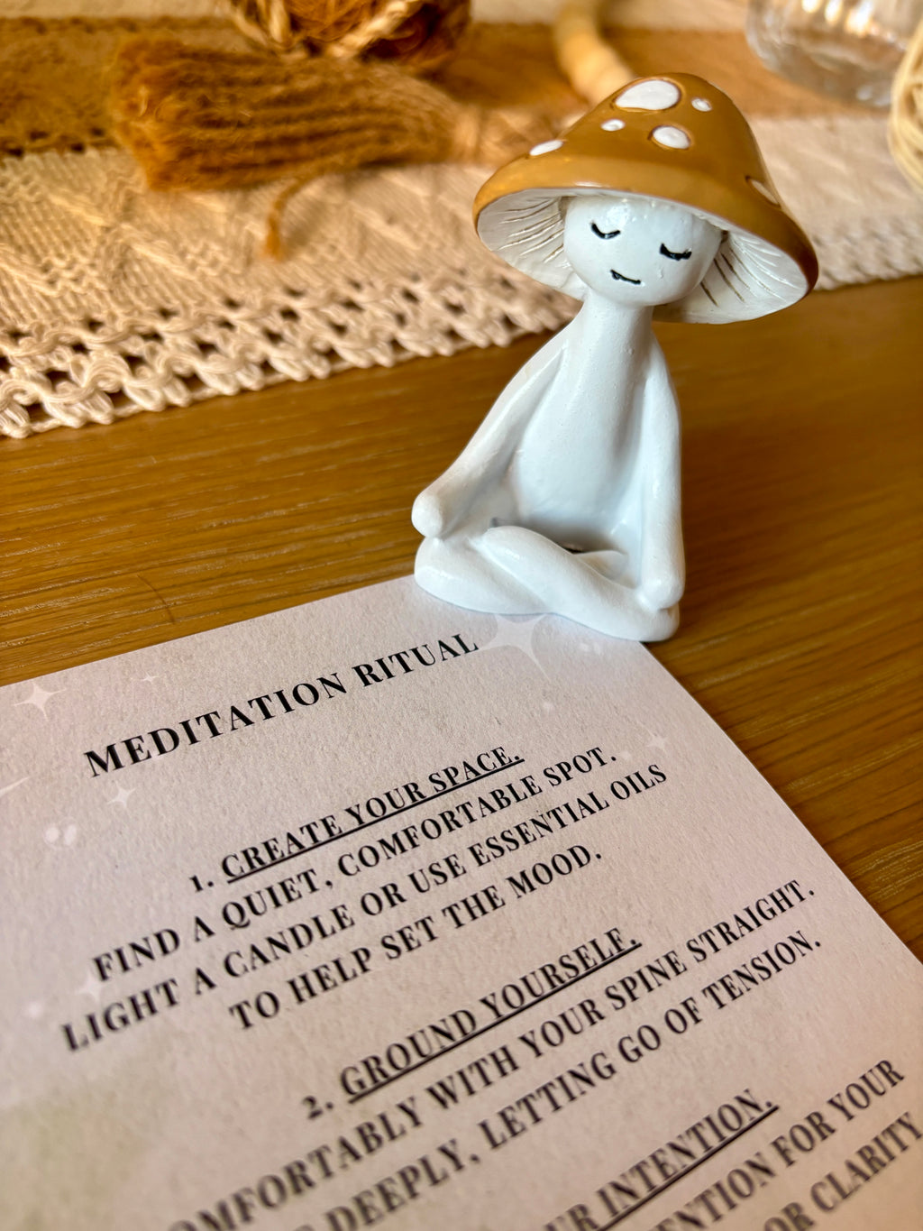 Meditation Mushroom Companion