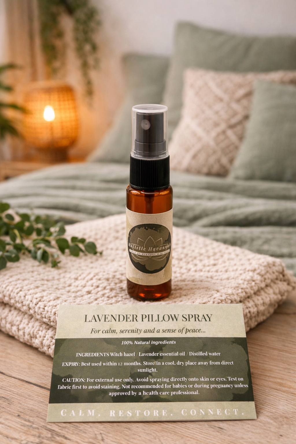 Lavender Pillow Spray – Handmade for Deep Sleep