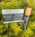 Amethyst & Lavender Crystal Pulse Point Roller