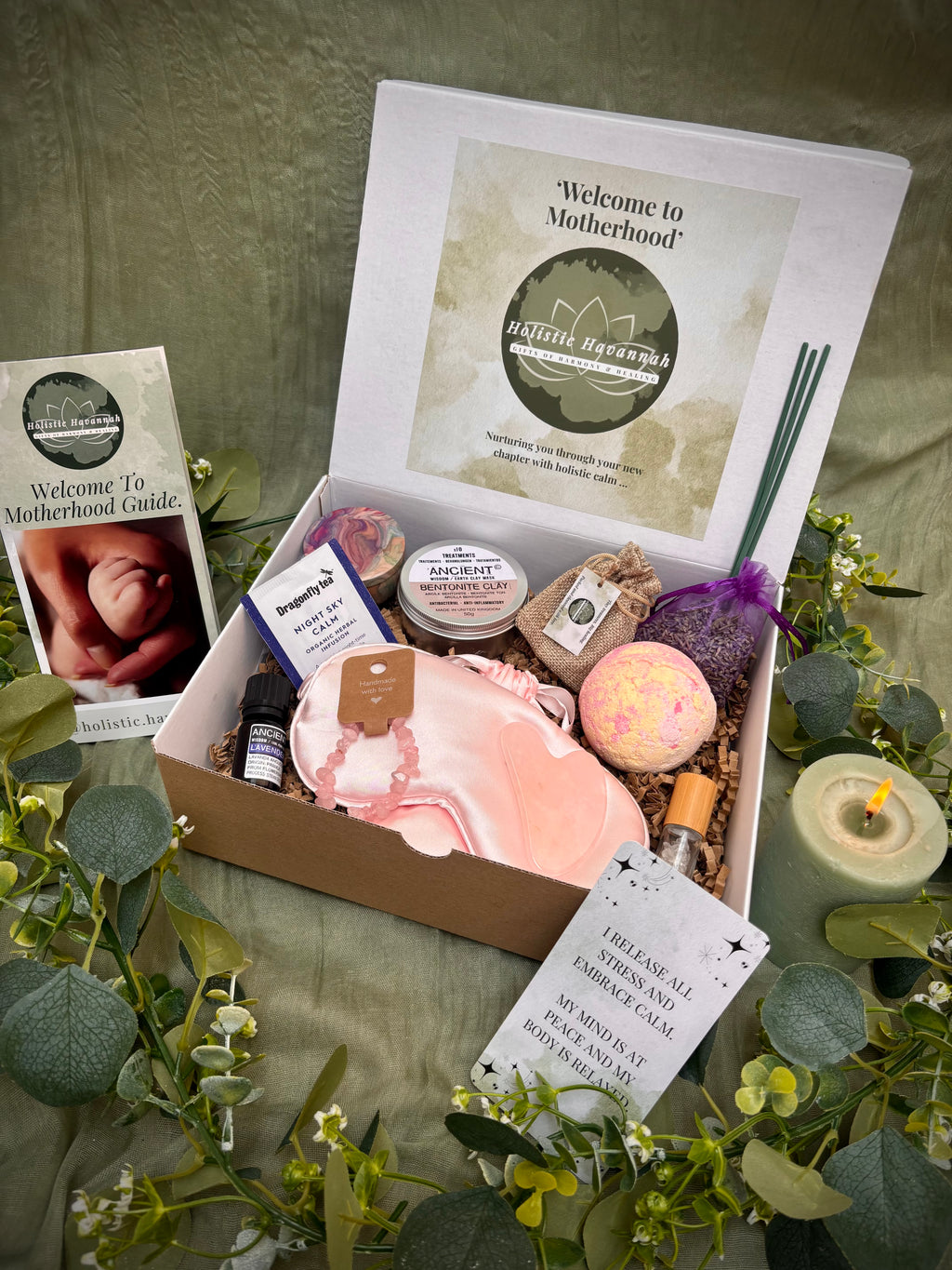Welcome To Motherhood Self Care Gift Box