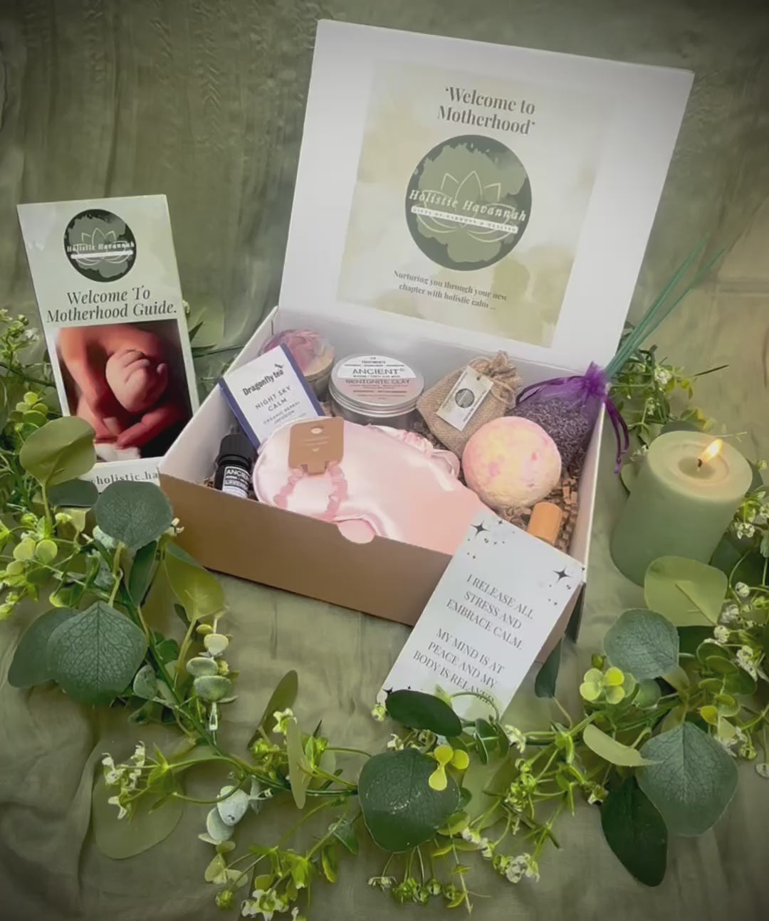 Welcome To Motherhood Self Care Gift Box